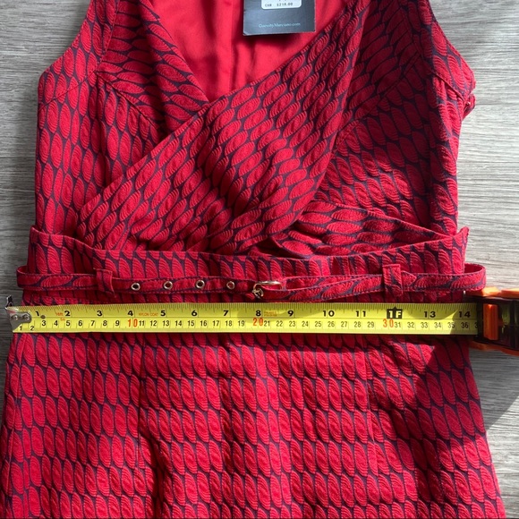 Guess by Marciano Halter Red Mini Dress - Size S - Picture 6 of 11